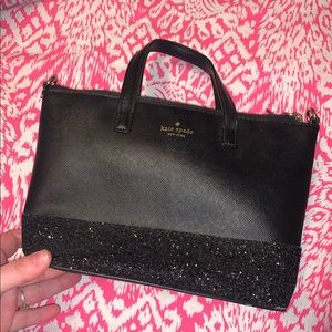 Kate spade crossbody glitter purse